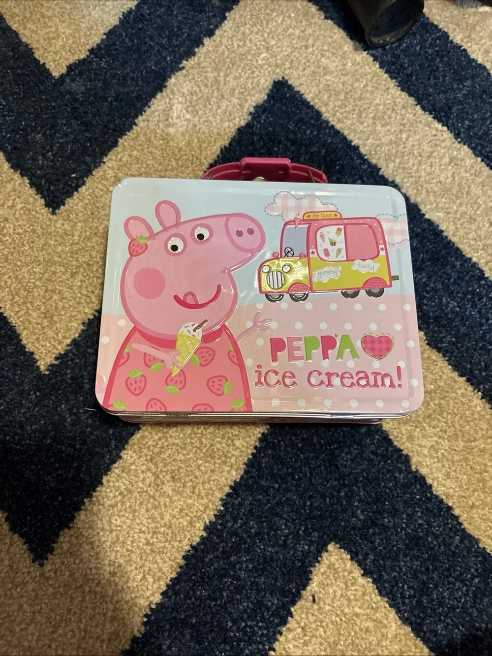 Peppa Pig Pink Ice Cream Lunch Bag